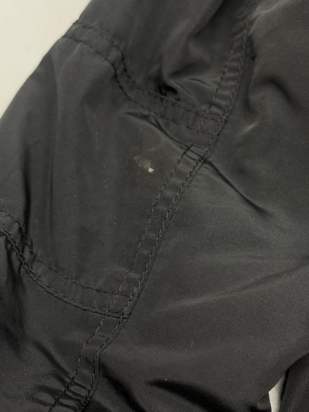 ultim 8 hooded jacket black snap zip up pockets polyester blend medium READ - Picture 7 of 9